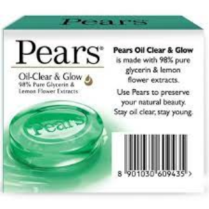 Pears oil clear&Glow-பியர்ஸ் சோப்பு